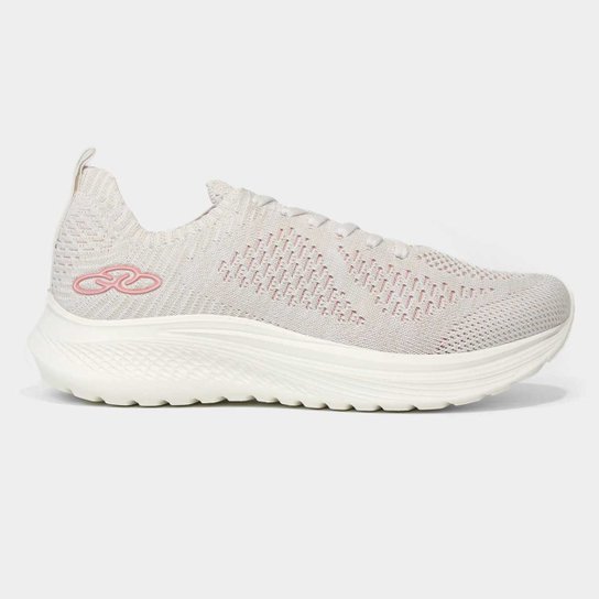 Tênis Olympikus 155G Ultraleve Feminino - Rosê Menor preço em Tênis Olympikus 155G Ultraleve Feminino - Rosê