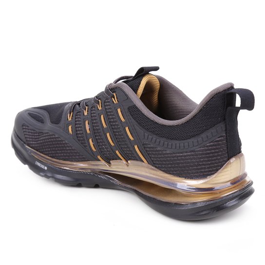 Tênis Olympikus Agito Masculino - Preto+Dourado