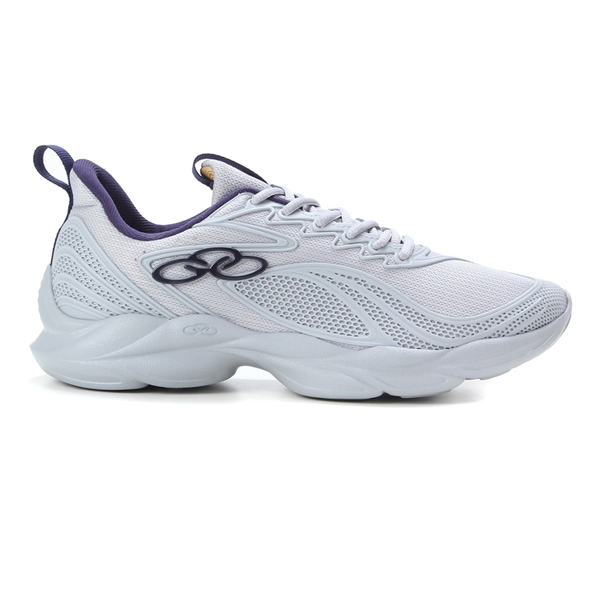 Tênis Olympikus Astro Masculino - Cinza+Azul | Netshoes