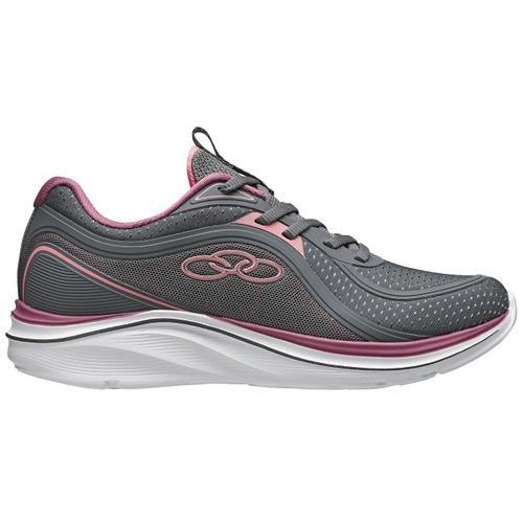 Tênis Olympikus Atena 41 Feminino - Cinza