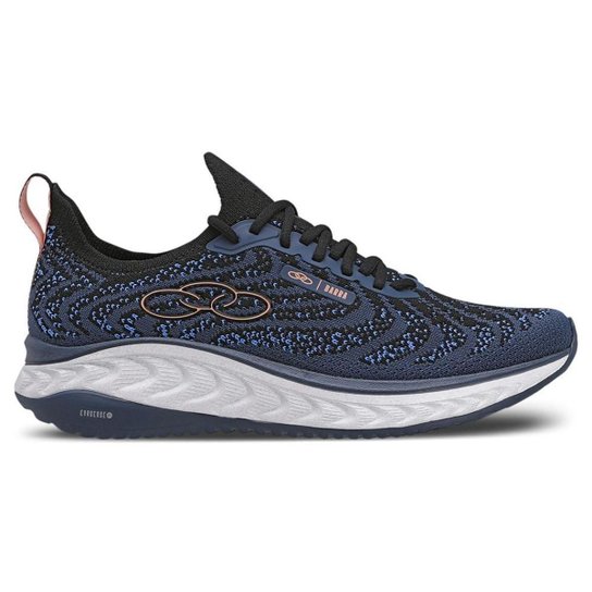 Tênis Olympikus Barra Feminino - Azul Petróleo Menor preço em Tênis Olympikus Barra Feminino - Azul Petróleo