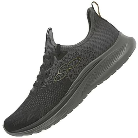 Tênis Olympikus Bravo Masculino Preto - Preto Menor preço em Tênis Olympikus Bravo Masculino Preto - Preto