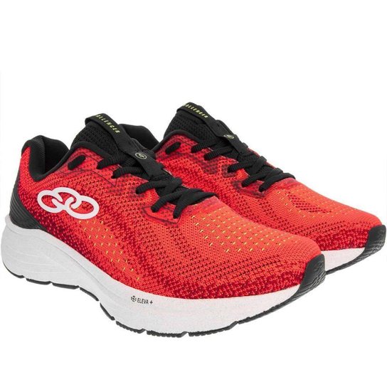 Tênis Olympikus Challenger 4 Esportivo Masculino Knit Laranja - 36 - Vermelho Menor preço em Tênis Olympikus Challenger 4 Esportivo Masculino Knit Laranja - 36 - Vermelho