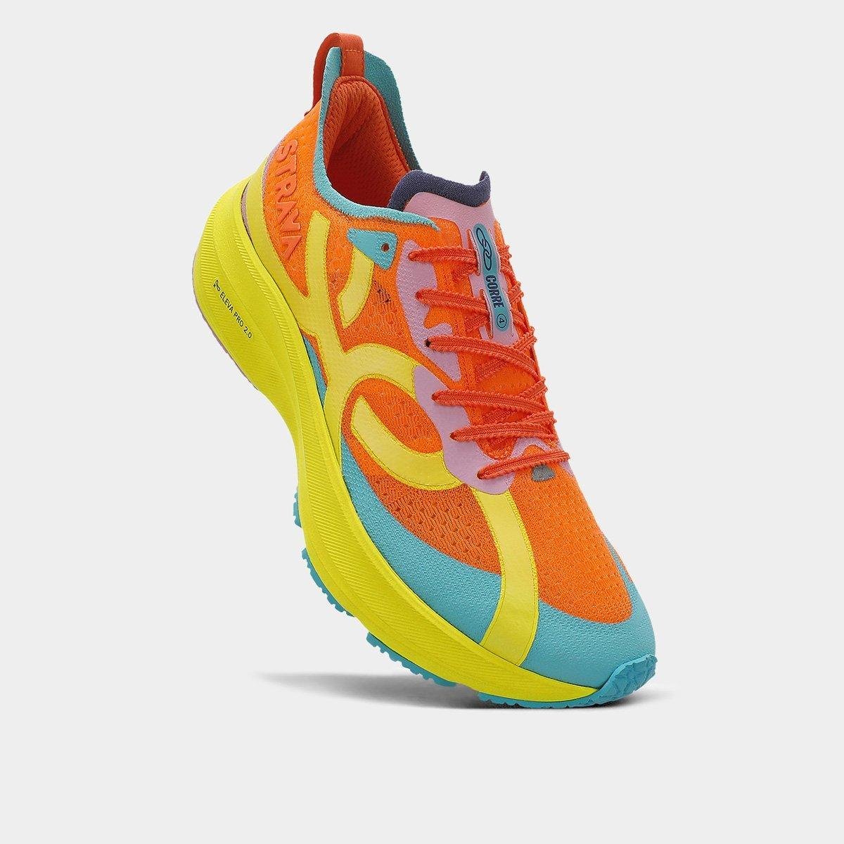 Tênis Olympikus Corre Strava Laranja Netshoes