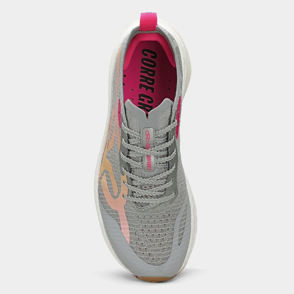 Tênis Olympikus Corre Grafeno 3 - Prata | Netshoes