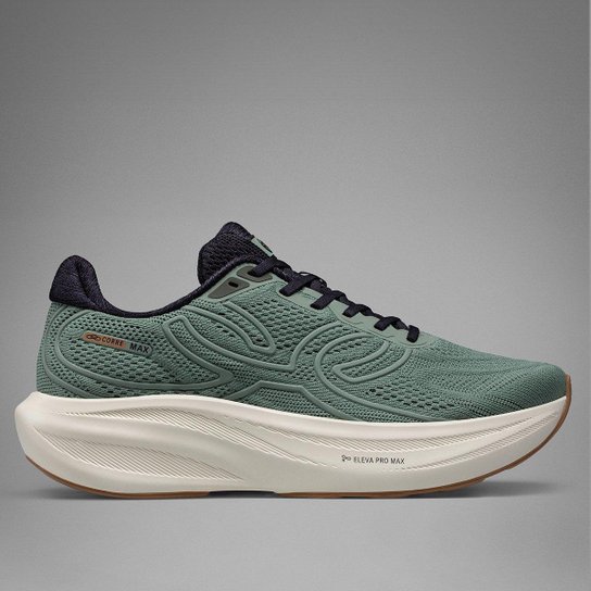 Tênis Olympikus Corre Max Masculino Verde Militar+Preto Netshoes