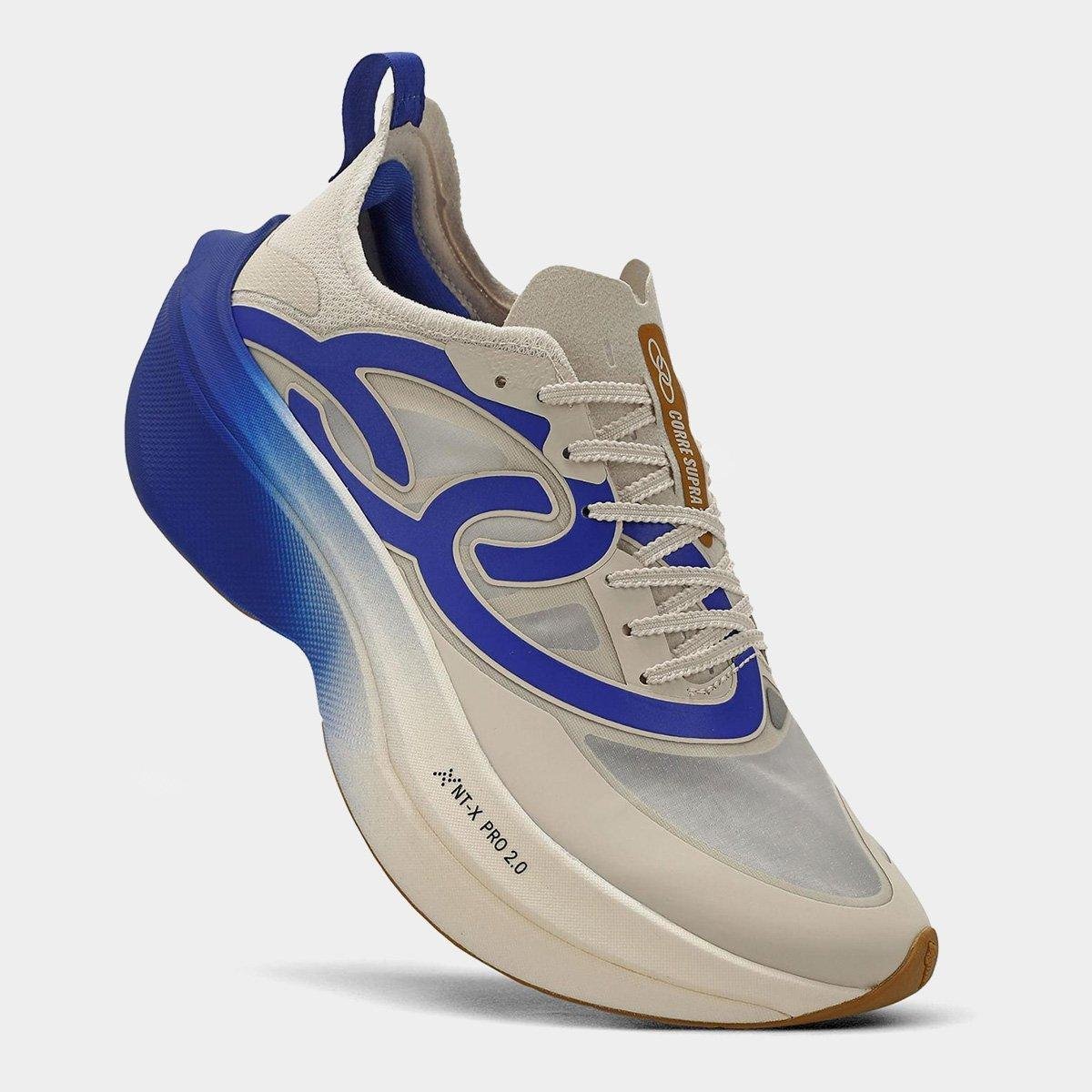 Tênis Olympikus Corre Supra 2 Unissex - Bege | Netshoes