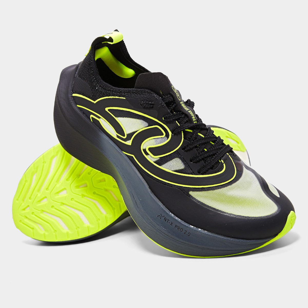 Tênis Olympikus Corre Supra 2 - Chumbo+Preto | Netshoes
