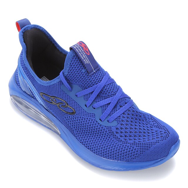 Tênis Olympikus Cristal Masculino - Azul Royal Menor preço em Tênis Olympikus Cristal Masculino - Azul Royal