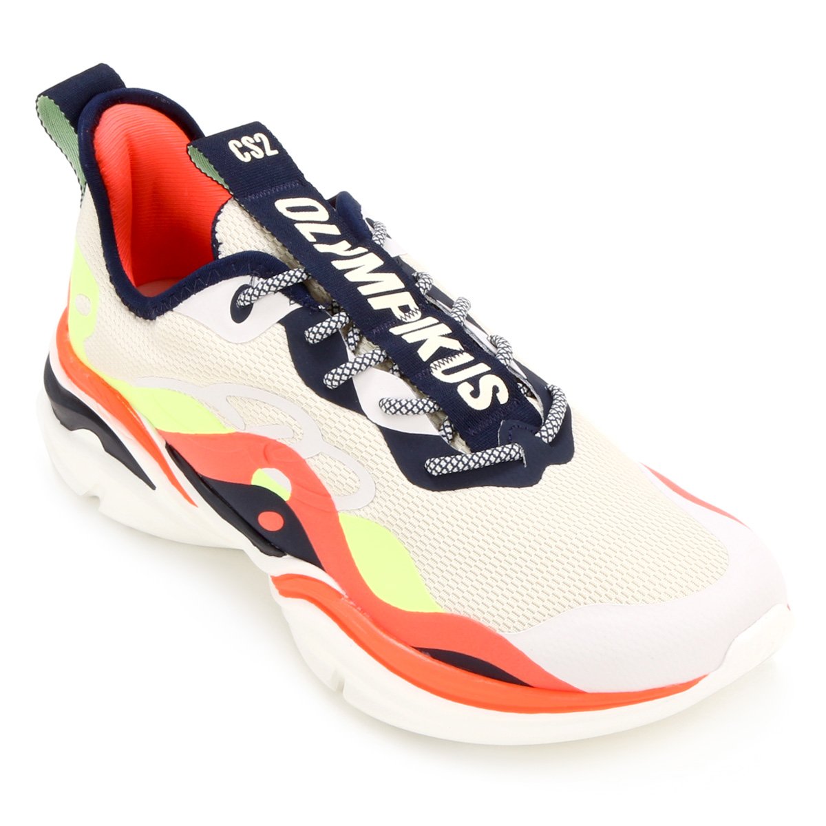 Tênis Olympikus Cs2 919 - Verde Limão+Preto | Netshoes