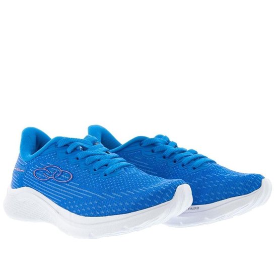 Tênis Olympikus Delta Kids Esportivo Tecido Azul - 36 - Azul Menor preço em Tênis Olympikus Delta Kids Esportivo Tecido Azul - 36 - Azul