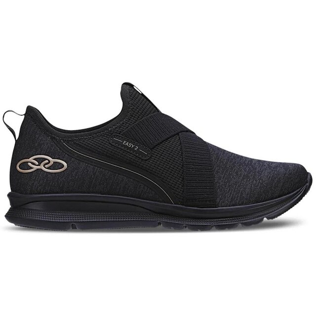 Tênis Olympikus Easy 2 Feminino Original - Preto Menor preço em Tênis Olympikus Easy 2 Feminino Original - Preto