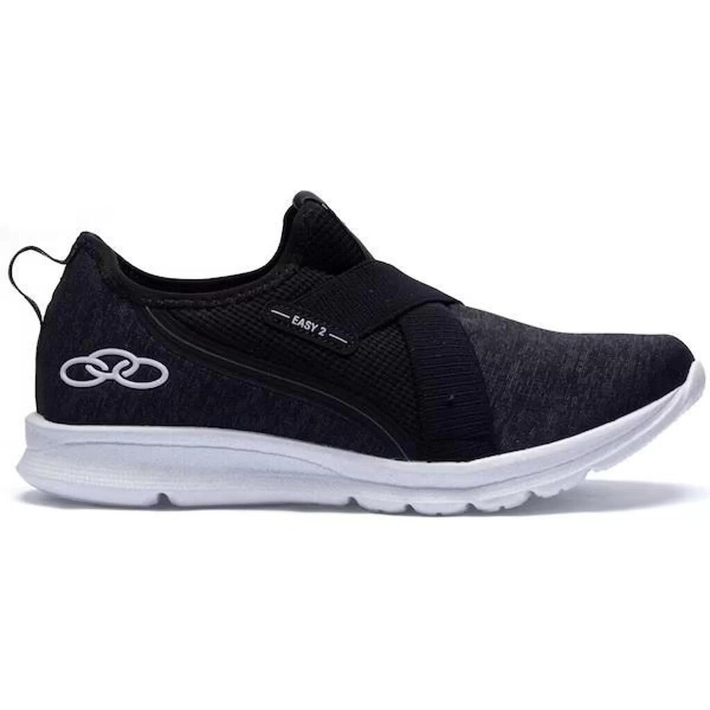 Tênis Olympikus Easy 2 Feminino - Preto e Branco