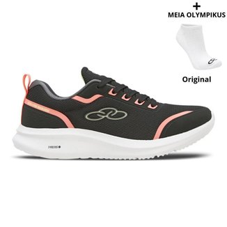 Tênis Olympikus Estelar Feminino +  Meias Olympikus Originais