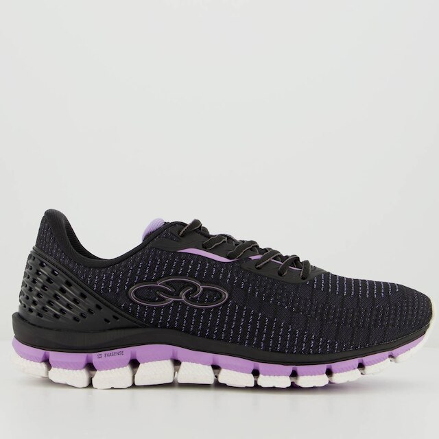 Tênis Olympikus Estilo 2 Feminino Preto e Roxo - Preto Menor preço em Tênis Olympikus Estilo 2 Feminino Preto e Roxo - Preto