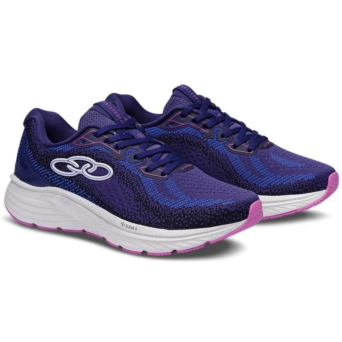 Tênis Olympikus Feminino Challenger 4 Eleva + Eclipse - Azul | Netshoes