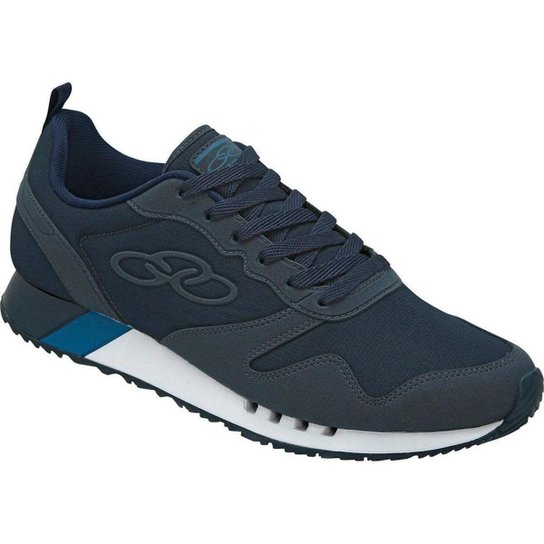 Tênis Olympikus Flashback Masculino - Marinho Menor preço em Tênis Olympikus Flashback Masculino - Marinho