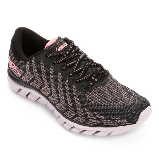 Tênis Olympikus Flex Feminino - Preto+Rosa Menor preço em Tênis Olympikus Flex Feminino - Preto+Rosa