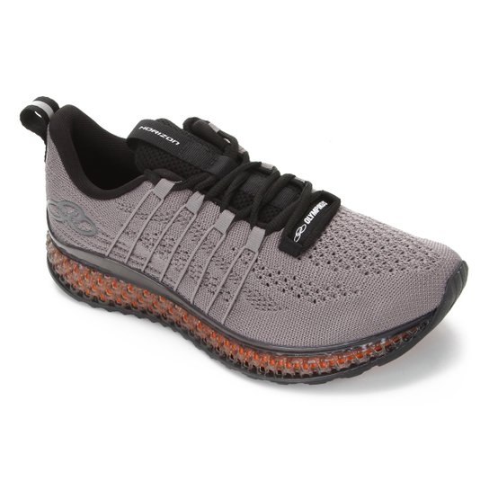 Tênis Olympikus Horizon Masculino - Cinza Menor preço em Tênis Olympikus Horizon Masculino - Cinza