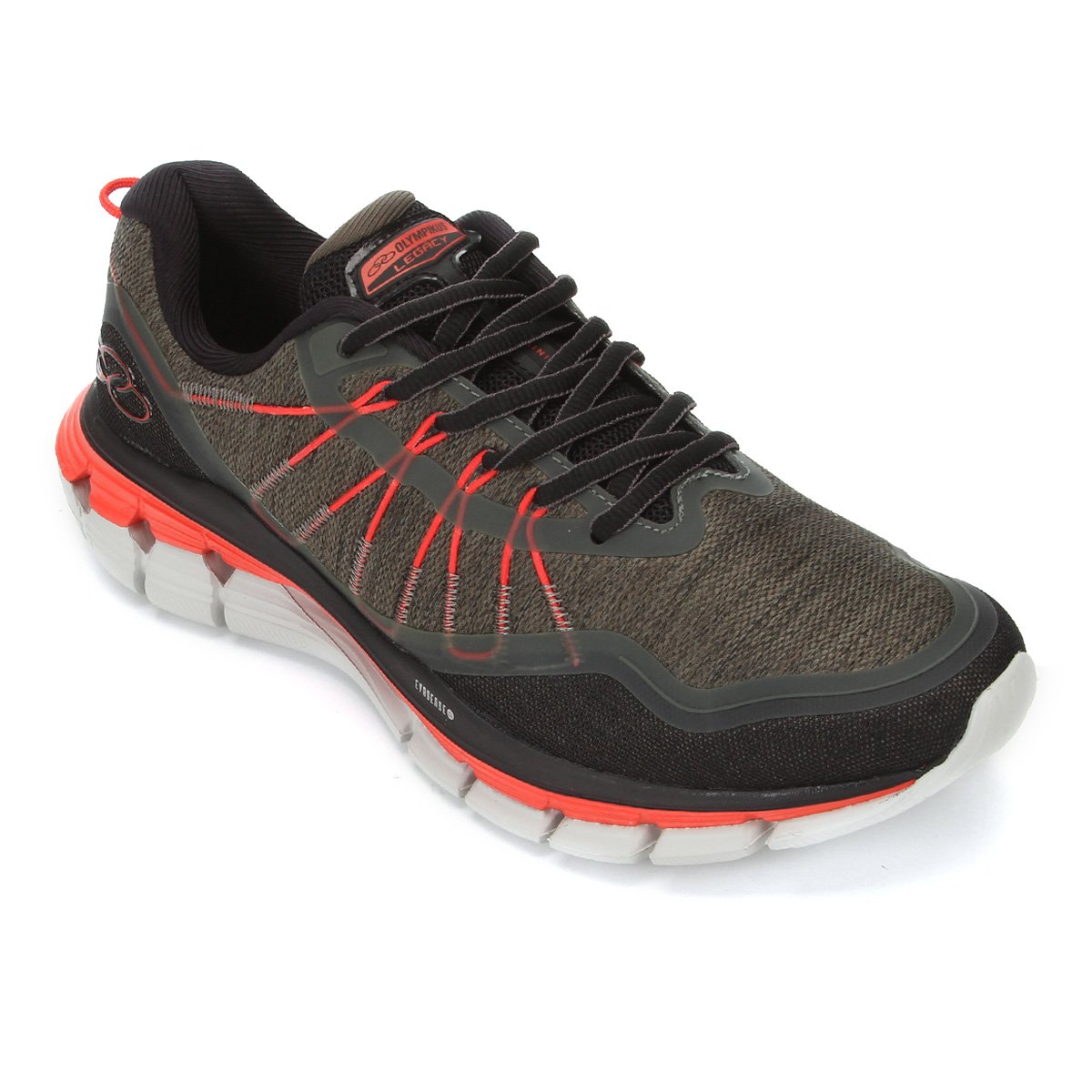 tenis olympikus cinza e rosa