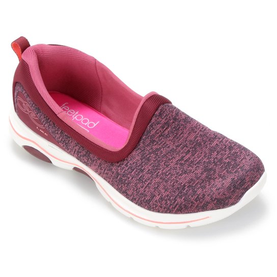 Tênis Olympikus Like Feminino - Vinho Menor preço em Tênis Olympikus Like Feminino - Vinho