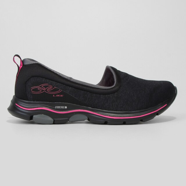 Tênis Olympikus Like Feminino - Preto+Pink é boa?