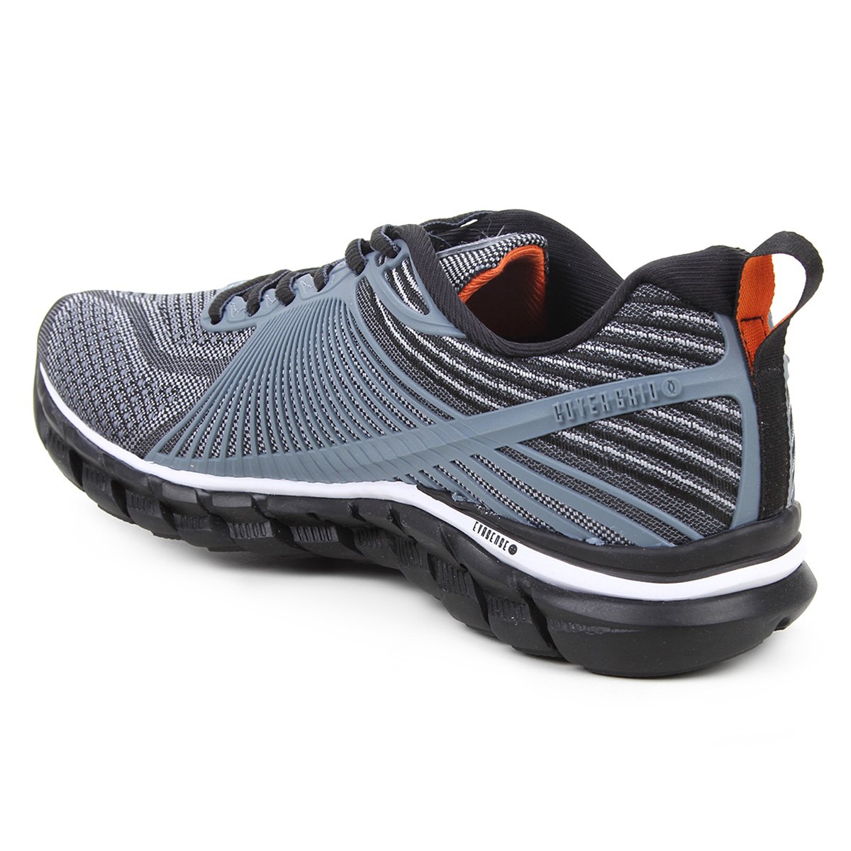 Tênis Olympikus Linear Masculino - Cinza+Preto | Netshoes