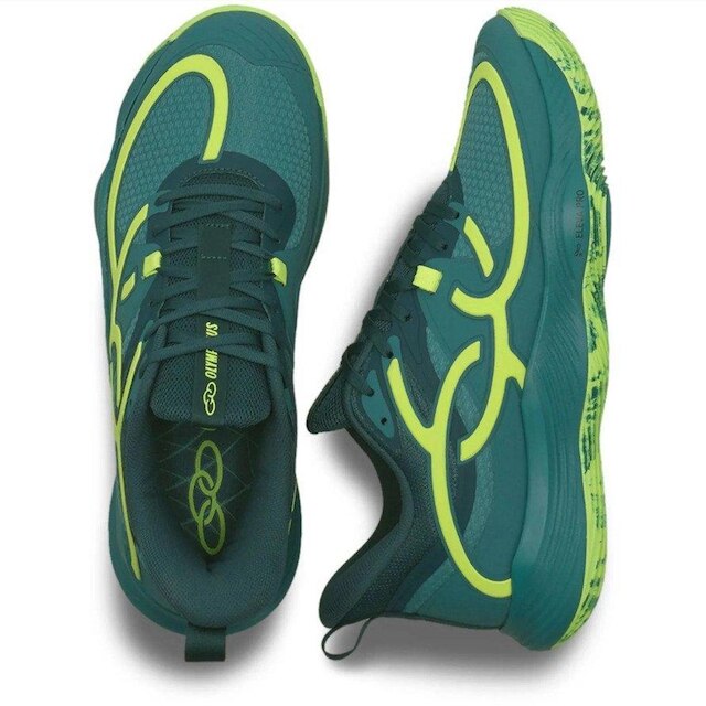 Tenis Qu Tenis Olympikus Qu4dra BR1 Volei Quadra Original - Verde | Netshoes
