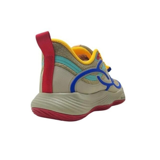 Tenis Olympikus Quadra Br1 Dourado Multi