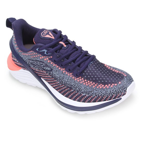 Tênis Olympikus Tropico - Marinho+Laranja Menor preço em Tênis Olympikus Tropico - Marinho+Laranja