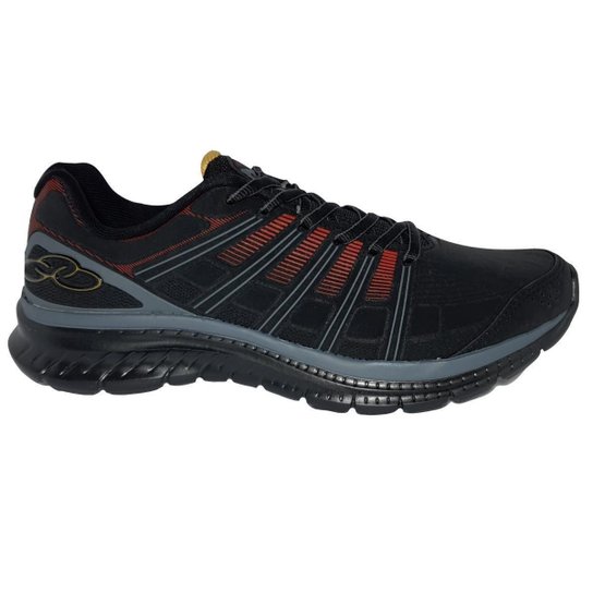 Tênis Olympikus Vetor Masculino Preto/Dourado 37 - Preto+Dourado Menor preço em Tênis Olympikus Vetor Masculino Preto/Dourado 37 - Preto+Dourado