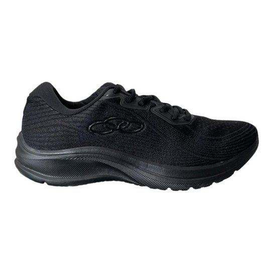 Tênis Olympikus Vibration Masculino Preto - Preto Menor preço em Tênis Olympikus Vibration Masculino Preto - Preto