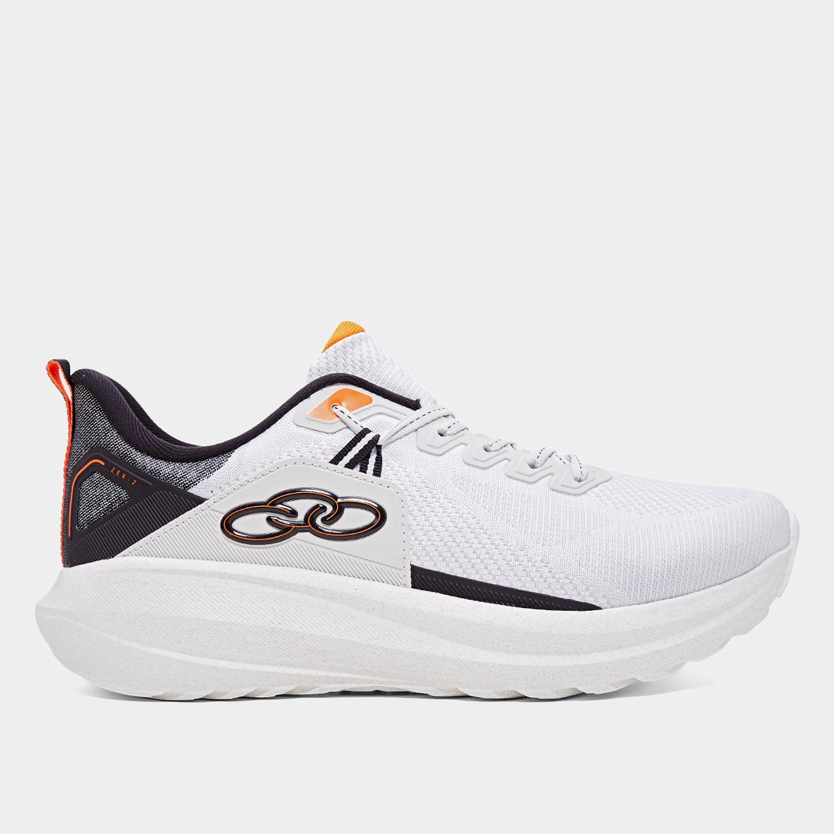 Tênis Olympikus Zex 2 Masculino - Branco+Preto | Netshoes