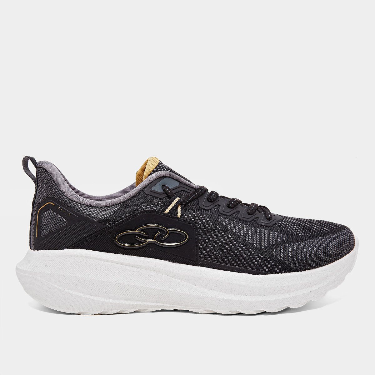 Tênis Olympikus Zex 168 Masculino - Preto+Chumbo | Netshoes