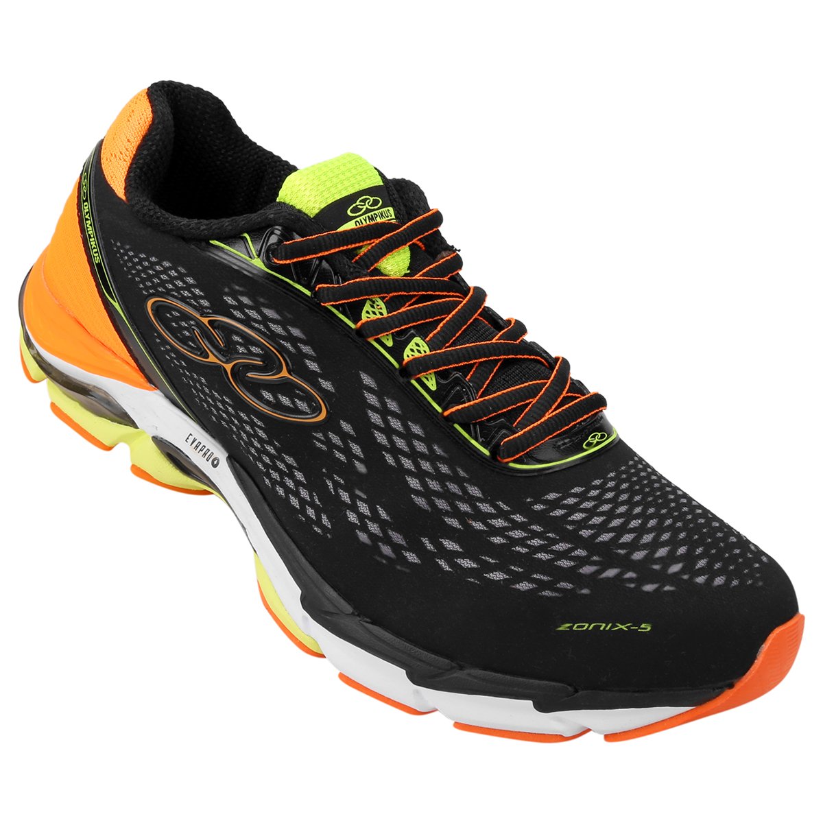 Tênis Olympikus Zonix 5 Masculino - Preto+Laranja | Netshoes