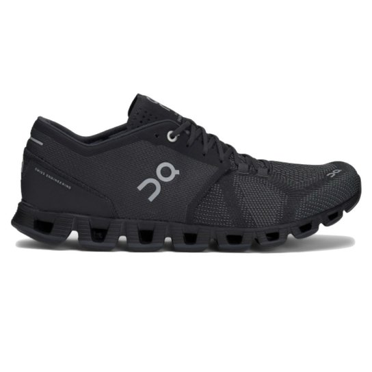 Tênis On Running Cloud X Masculino - Preto Menor preço em Tênis On Running Cloud X Masculino - Preto