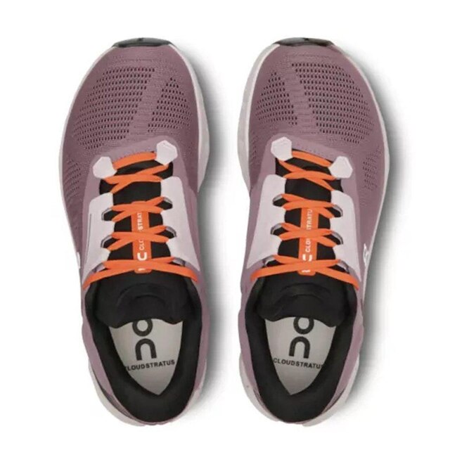 On Roxo Tênis On Running Cloudstratus 3 Feminino - Roxo | Netshoes