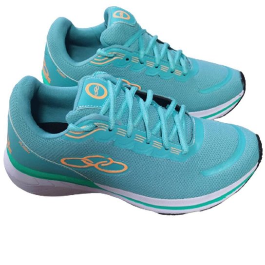 Tênis Original Leve Olympikus Flash Feminino Esportivo - Azul Menor preço em Tênis Original Leve Olympikus Flash Feminino Esportivo - Azul
