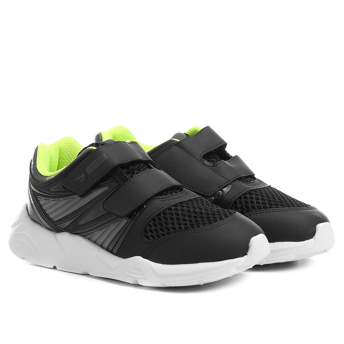 tenis ortope preto infantil