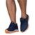 Tênis Ortopédico Masculino – Conforto Extremo e Alta Durabilidade para o Dia a Dia e Treinos - Marinho+Laranja