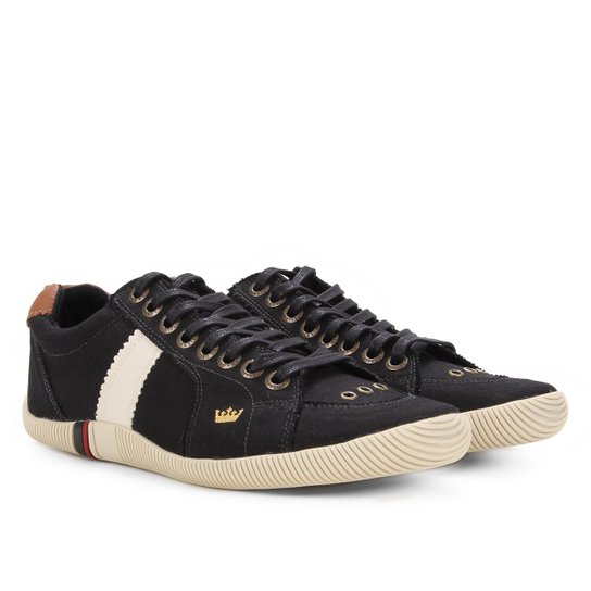 Tênis Osklen Riva Lona Colour Masculino - Preto+Off White é ruim? Tênis Osklen Riva Lona Colour Masculino - Preto+Off White é boa?