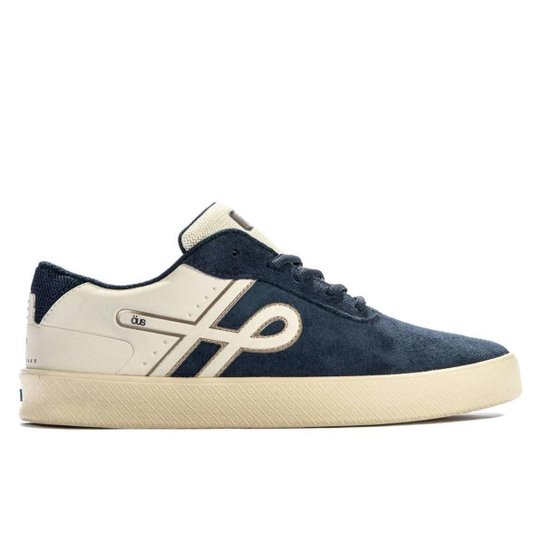 Tênis Ous Emergente Couro Creme Blue Essencial - Azul Escuro Menor preço em Tênis Ous Emergente Couro Creme Blue Essencial - Azul Escuro