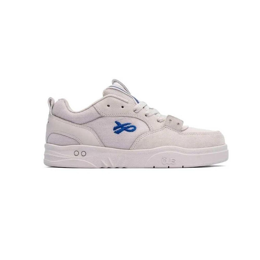 Tênis Öus Fluente Essencial Off White/ Azul