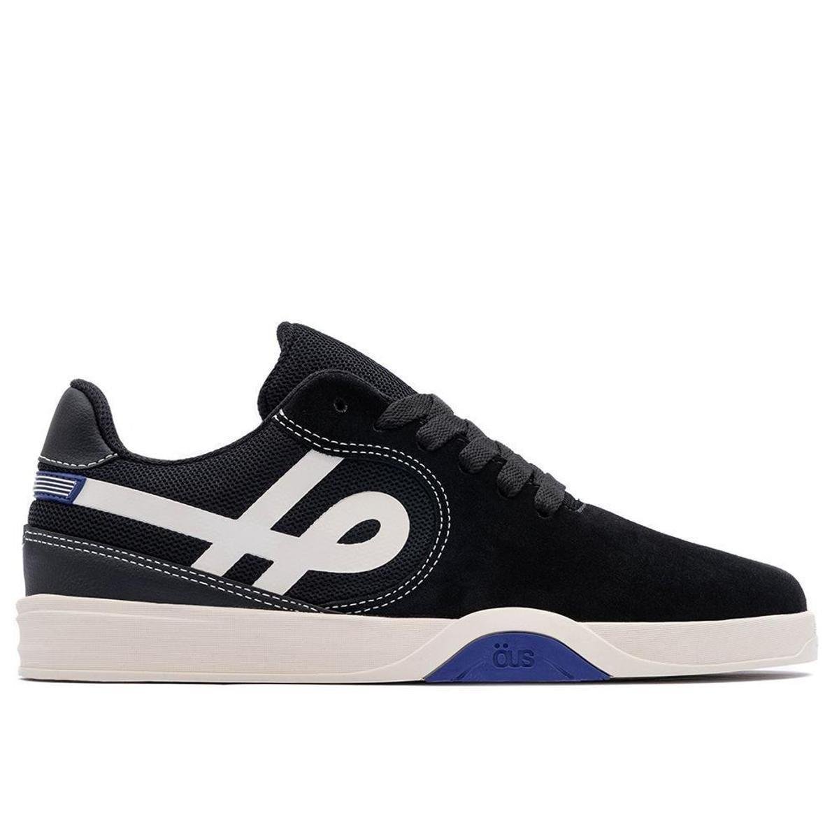 Tênis ÖUS Imigrante Gold Essencial - Preto/ Branco