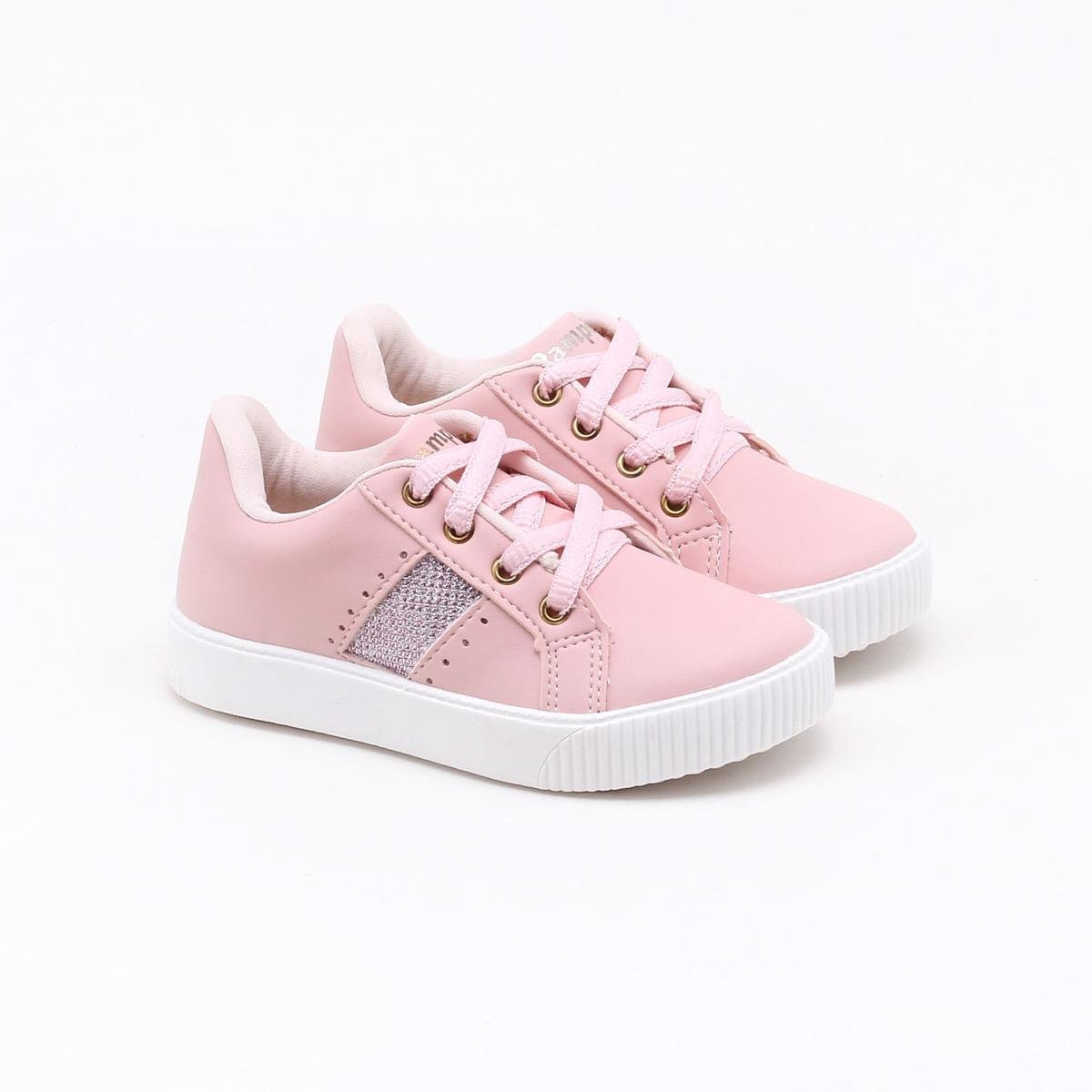 Tênis Pampili Infantil Luna - Rosa | Netshoes