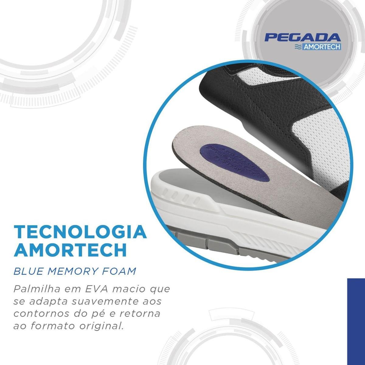 Tênis Pegada Couro Feminino Branco Netshoes