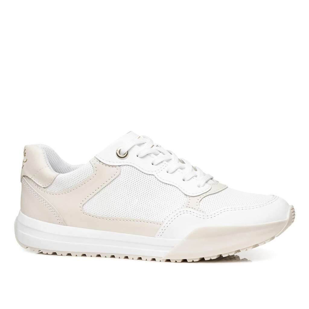 Tênis Pegada Feminino em Couro Branco 213003-01