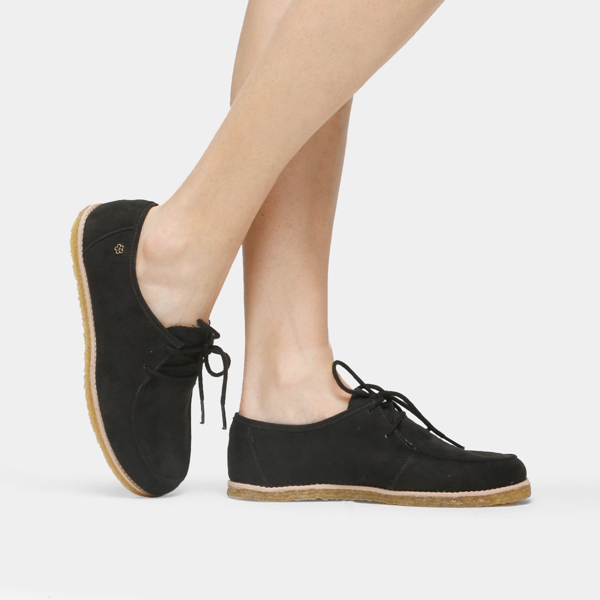 Tênis Petite Jolie Liso Cadarço - Azul | Netshoes