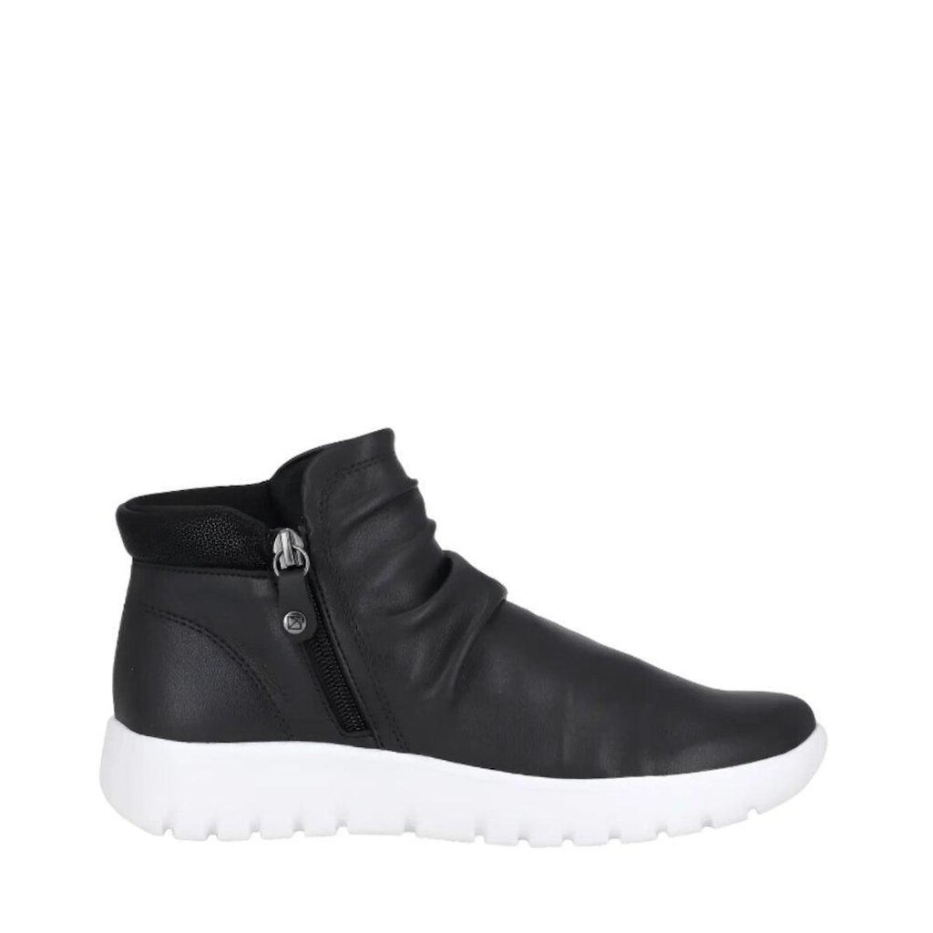 Tenis Piccadilly Botinha Preto Ziper