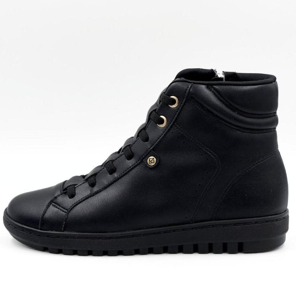 Tênis Piccadilly Casual Botinha com Cadarço Elástico Feminino